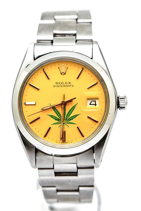 rolex oysterdate cannabis|oysterdate 6694.